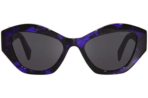 prada abstract sunglasses|Prada PR 07YS 05V5S0 Cat Eye Acetate Abstract Purple .